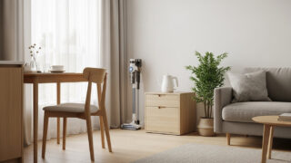 desc3 狭い部屋ほど、デザインで広く見える。一人暮らしのための、小さな三台。