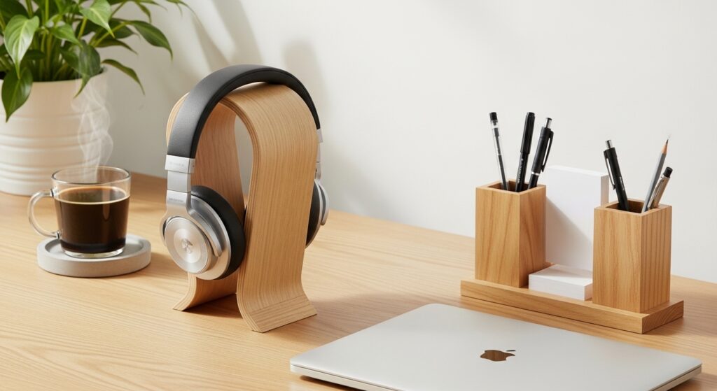 ヘッドホンスタンド デスク収納 整理グッズ おすすめ 2026