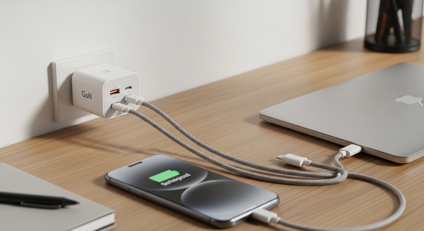 usb charger 2026 2 コンセント1つで全デバイスを急速充電。GaN対応USB充電器おすすめ10選